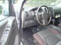 Pro 4X Graphite/Red 2012 Nissan Frontier Pro-4X Crew Cab 4x4 Interior Color