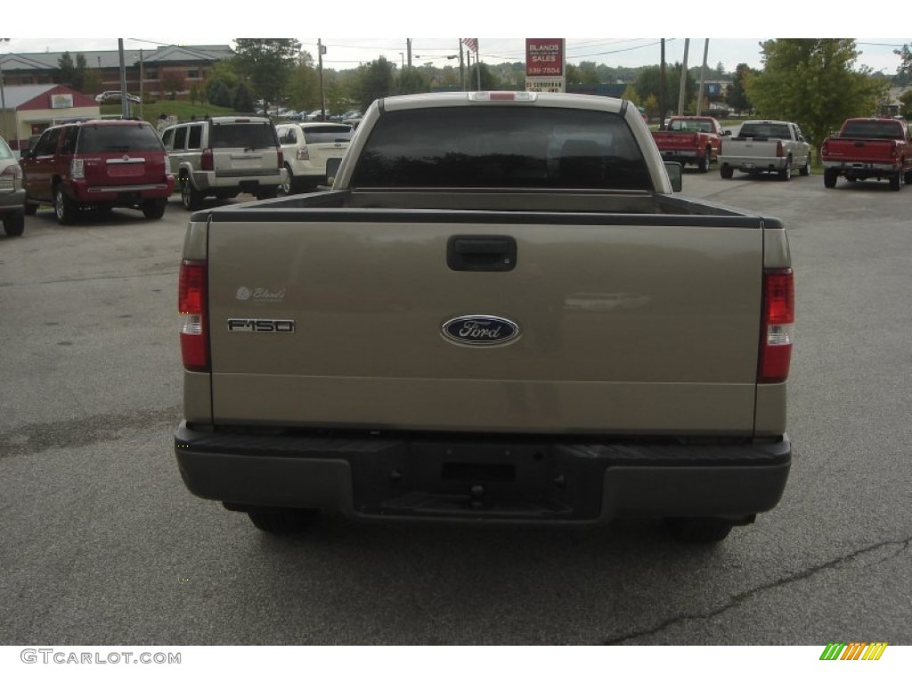 2005 F150 XL Regular Cab - Arizona Beige Metallic / Tan photo #3