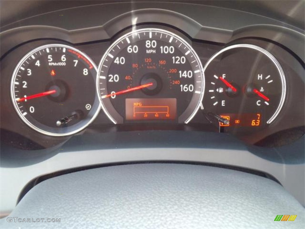 2012 Nissan Altima 2.5 S Gauges Photo #54622596