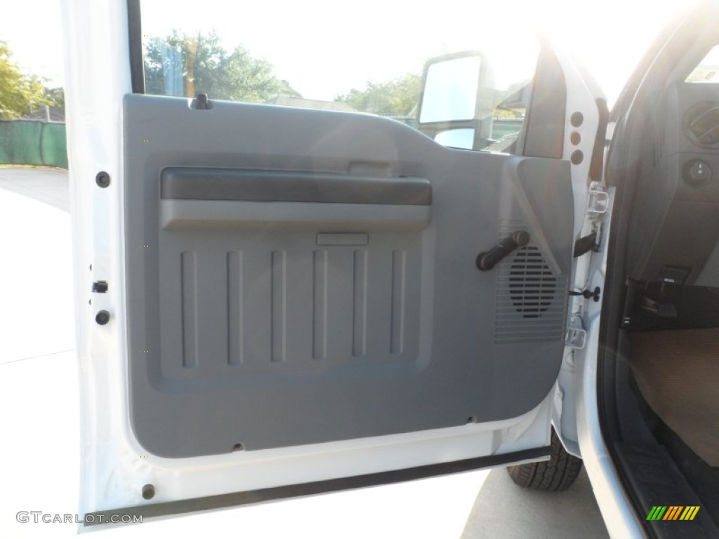 2012 F250 Super Duty XL Crew Cab 4x4 - Oxford White / Steel photo #22