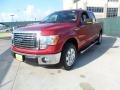 2011 Red Candy Metallic Ford F150 Texas Edition SuperCrew  photo #7