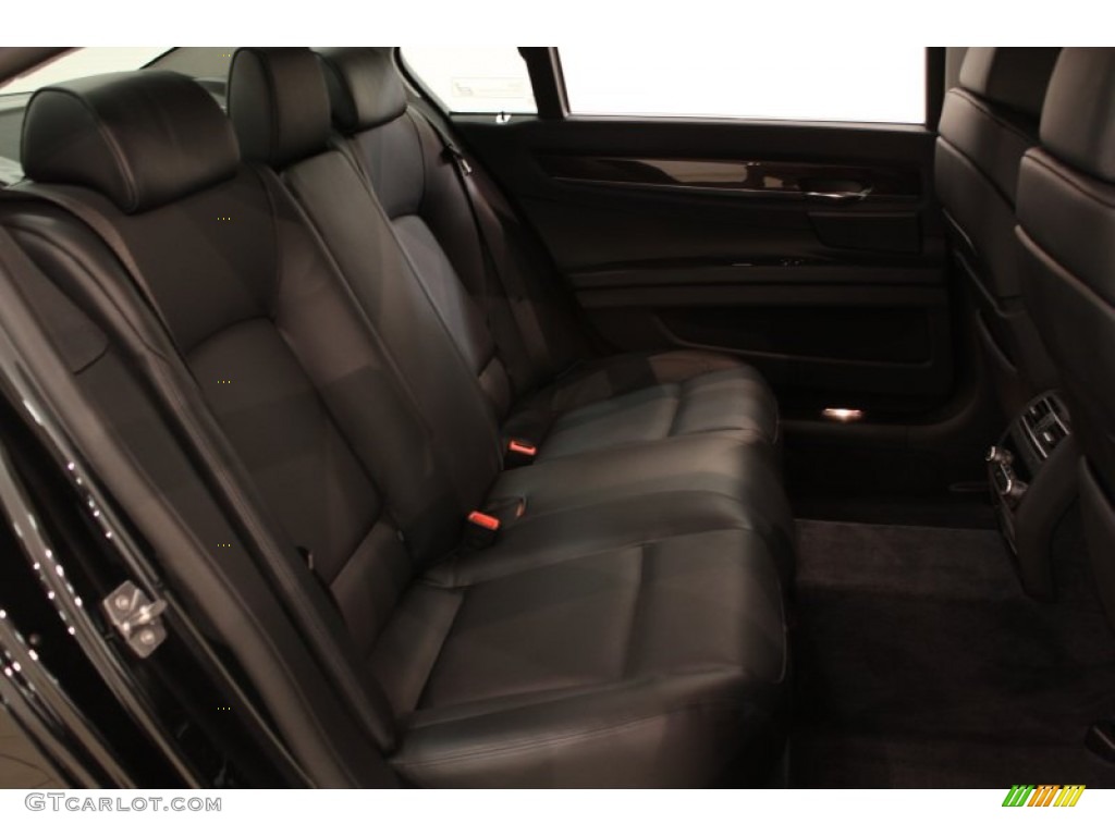 2011 7 Series 750Li xDrive Sedan - Black Sapphire Metallic / Black Nappa Leather photo #25