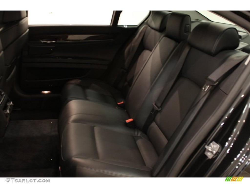 2011 7 Series 750Li xDrive Sedan - Black Sapphire Metallic / Black Nappa Leather photo #26