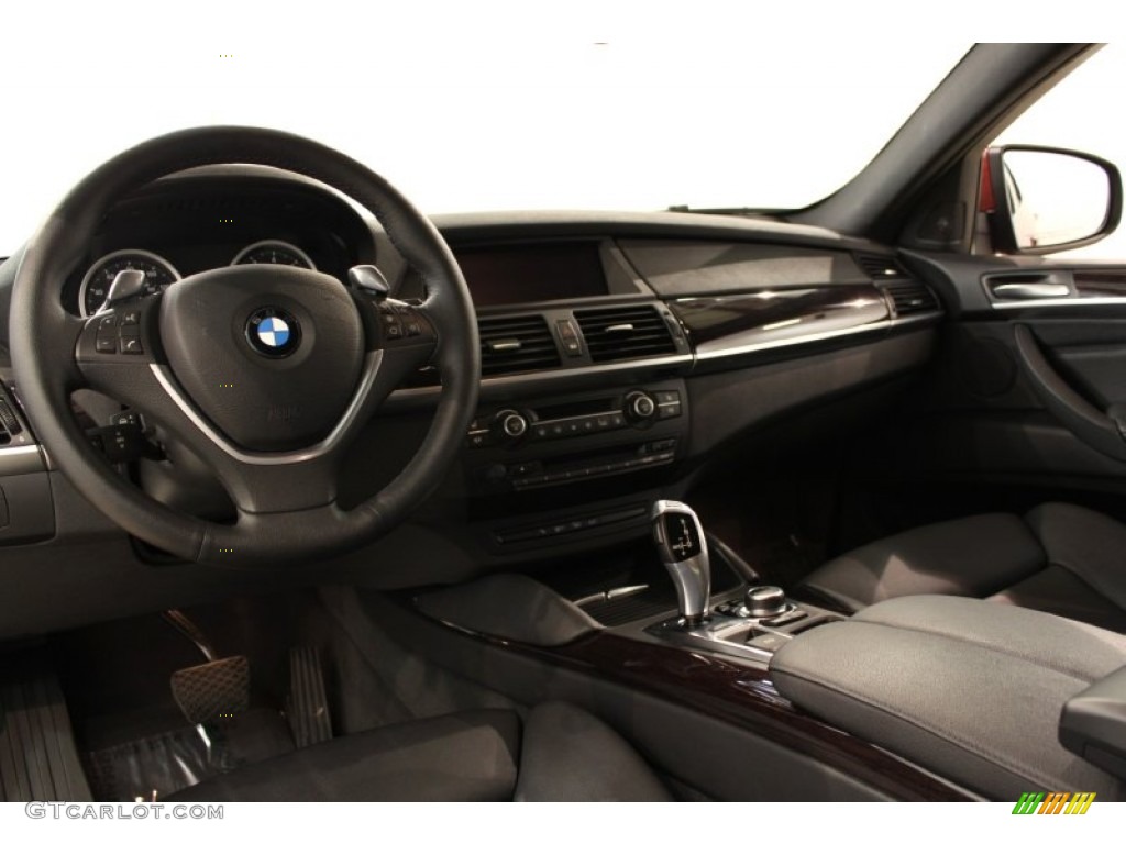 2011 BMW X6 xDrive35i Black Dashboard Photo #54623662
