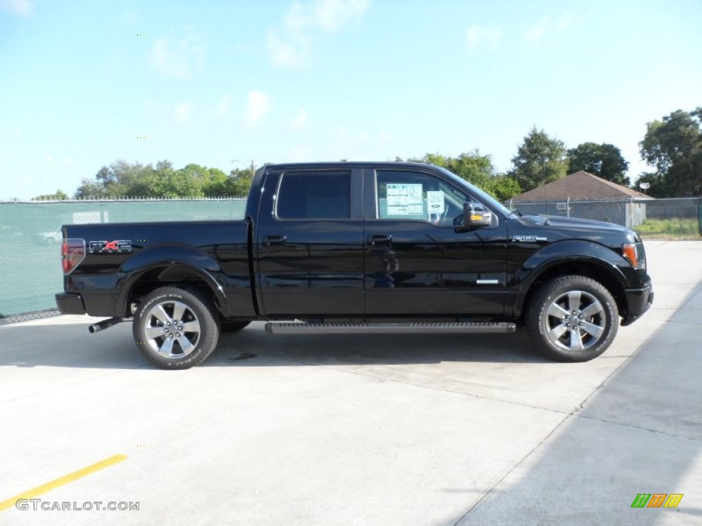 2011 F150 FX2 SuperCrew - Ebony Black / Black photo #2