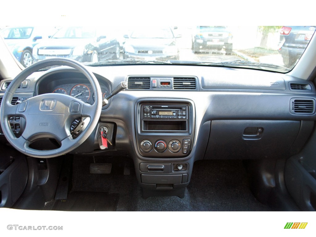 2001 CR-V EX 4WD - Clover Green Pearl / Dark Gray photo #22
