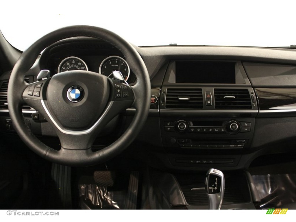 2011 BMW X6 xDrive35i Black Dashboard Photo #54623799