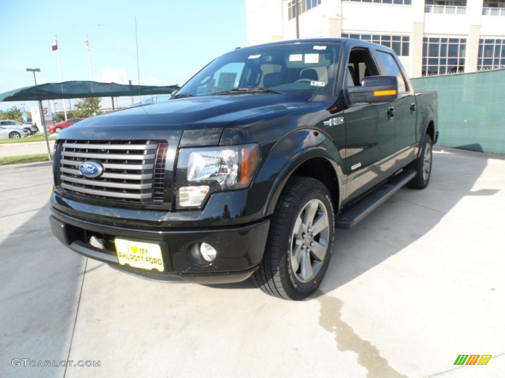 2011 F150 FX2 SuperCrew - Ebony Black / Black photo #7