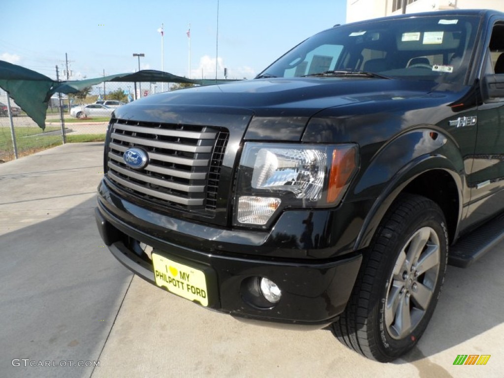 2011 F150 FX2 SuperCrew - Ebony Black / Black photo #10