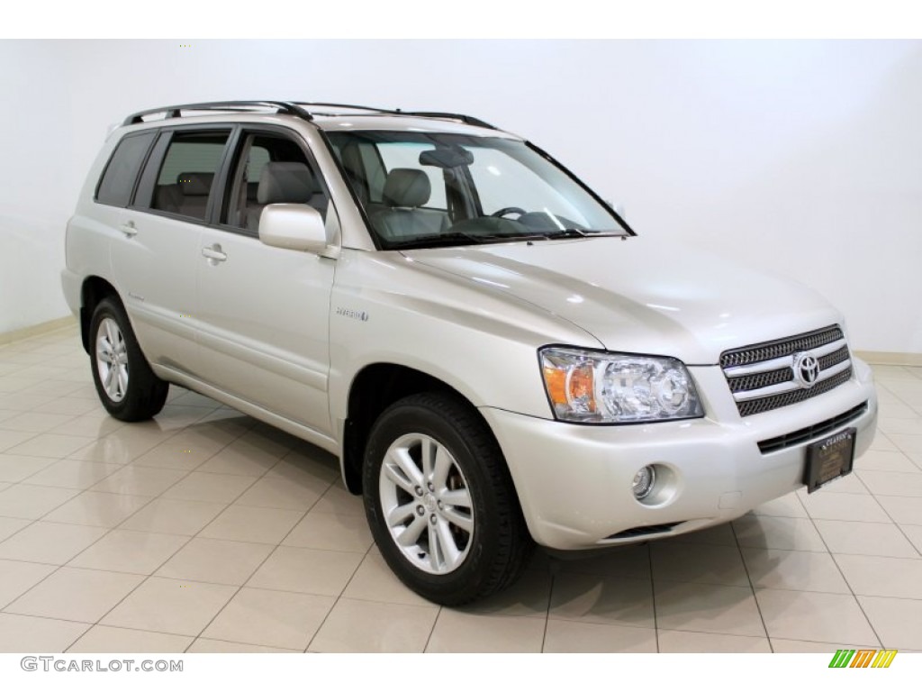 2006 Highlander Hybrid Limited 4WD - Millenium Silver Metallic / Ash Gray photo #1