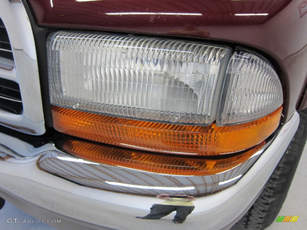 2003 Dakota SLT Quad Cab - Dark Garnet Red Pearl / Dark Slate Gray photo #11