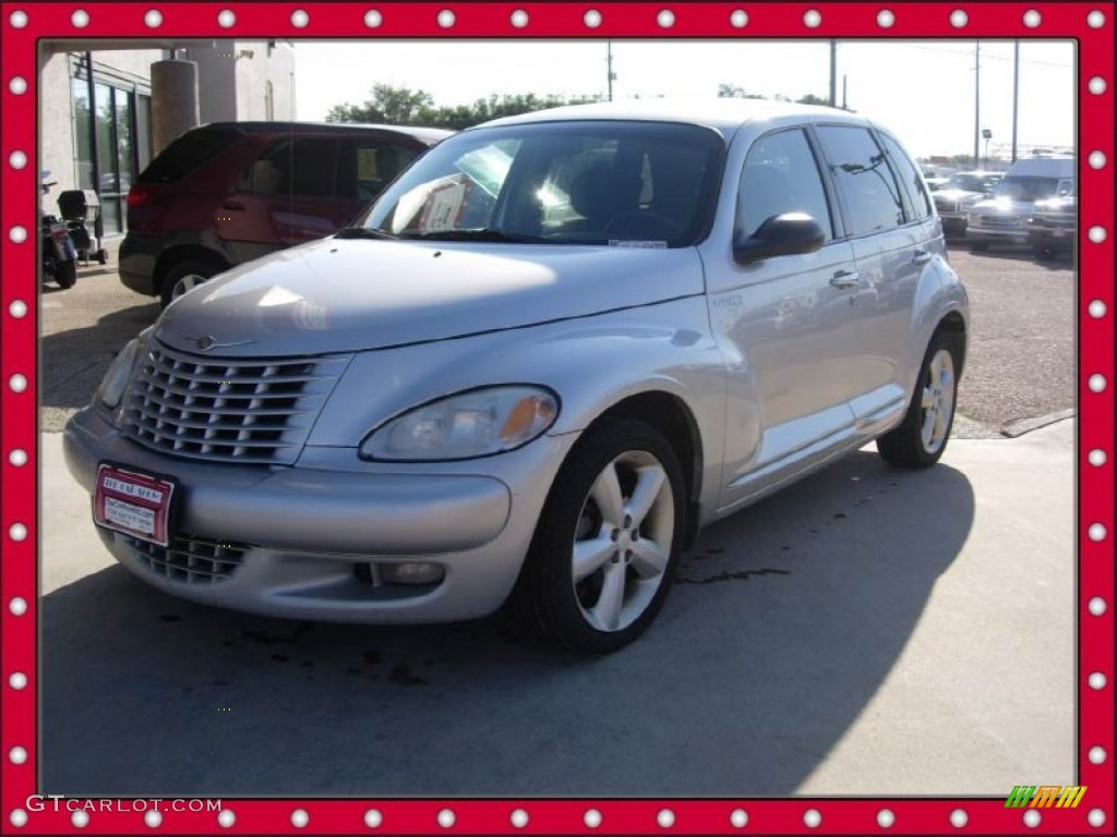 2003 PT Cruiser GT - Bright Silver Metallic / Dark Slate Gray photo #1