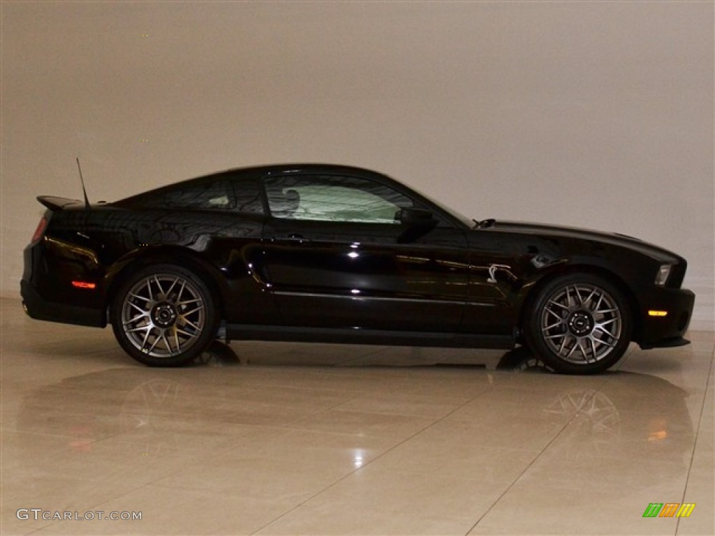 2011 Mustang Shelby GT500 SVT Performance Package Coupe - Ebony Black / Charcoal Black/Black photo #8