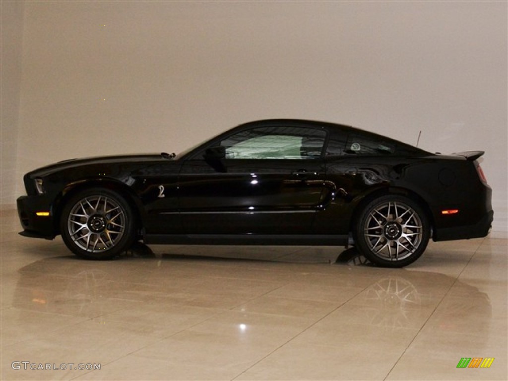 2011 Mustang Shelby GT500 SVT Performance Package Coupe - Ebony Black / Charcoal Black/Black photo #9