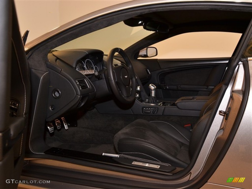 Obsidian Black Interior 2009 Aston Martin DBS Coupe Photo #54625380