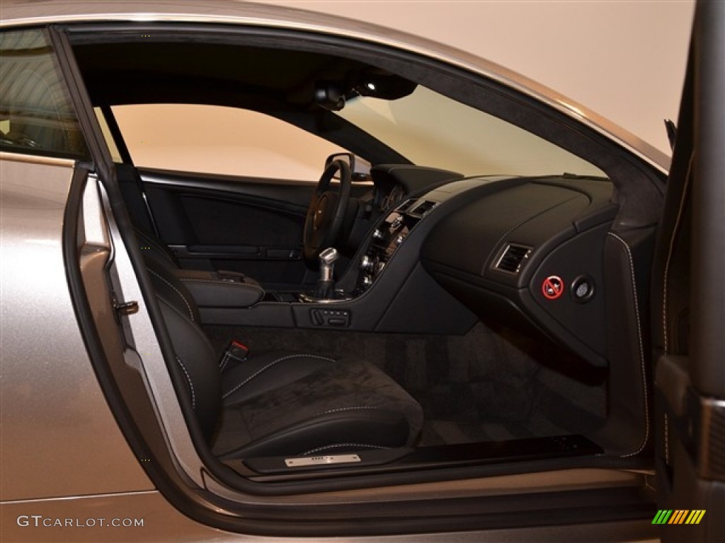 Obsidian Black Interior 2009 Aston Martin DBS Coupe Photo #54625410
