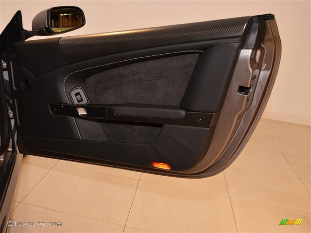 2009 Aston Martin DBS Coupe Obsidian Black Door Panel Photo #54625428