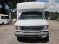 Oxford White 2004 Ford E Series Cutaway E450 Commercial Moving Truck