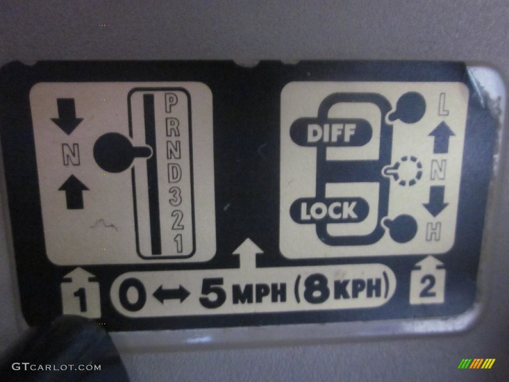 1995 Land Rover Discovery 3.9 Info Tag Photos
