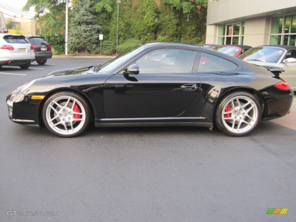 Black 2009 Porsche 911 Carrera 4S Coupe Exterior Photo #54627357