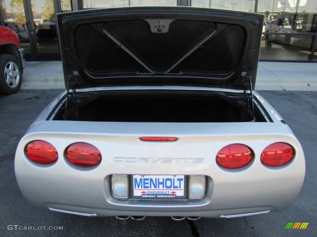 2004 Corvette Convertible - Machine Silver Metallic / Black photo #19