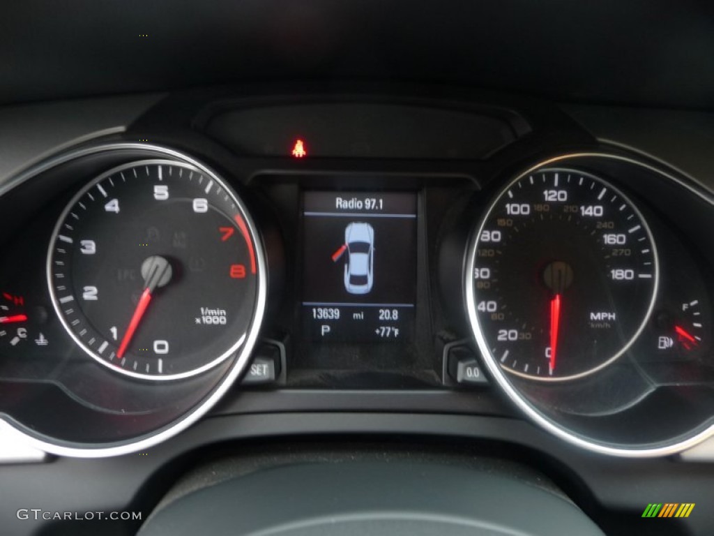 2008 Audi A5 3.2 quattro Coupe Gauges Photo #54627879