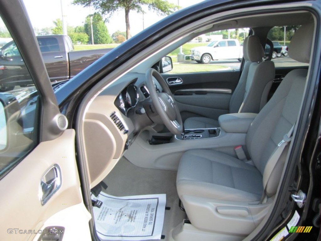 Dark Graystone/Medium Graystone Interior 2012 Dodge Durango SXT Photo #54628422