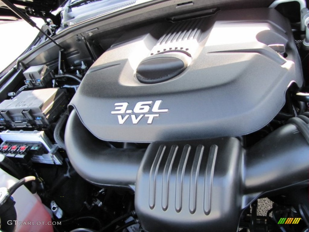 2012 Dodge Durango SXT 3.6 Liter DOHC 24-Valve VVT Pentastar V6 Engine Photo #54628437