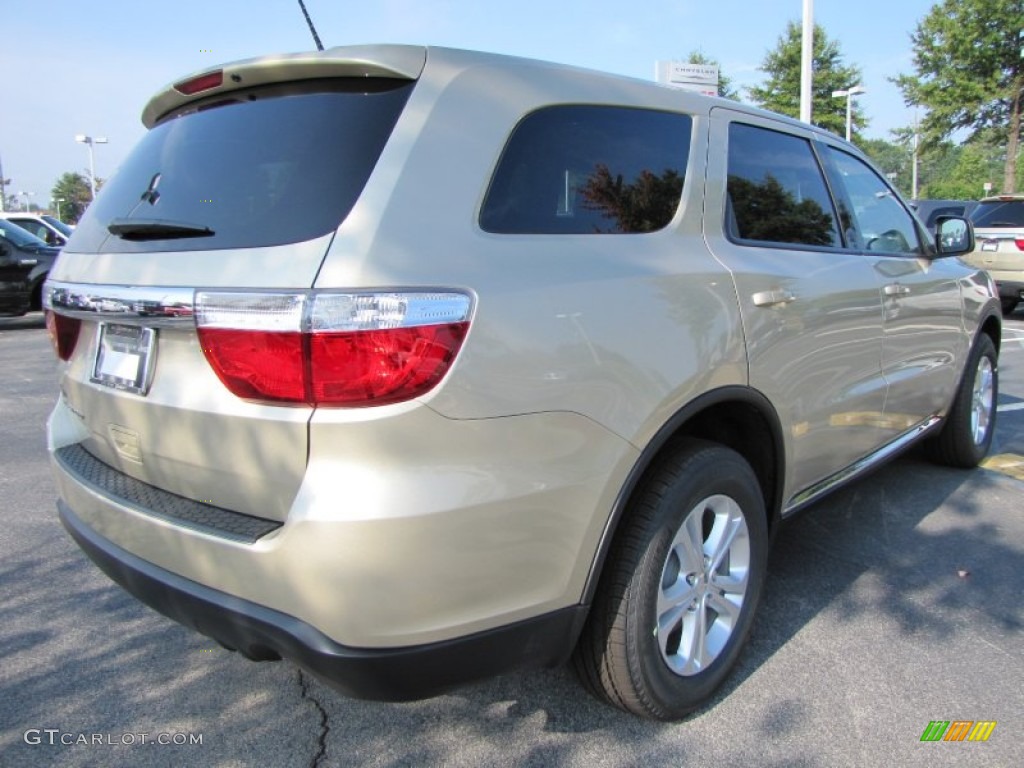 White Gold 2012 Dodge Durango SXT Exterior Photo #54628569