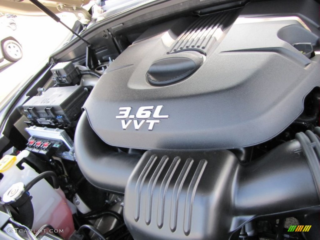 2012 Dodge Durango SXT 3.6 Liter DOHC 24-Valve VVT Pentastar V6 Engine Photo #54628593