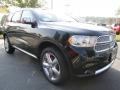 Brilliant Black Crystal Pearl 2012 Dodge Durango Citadel Exterior