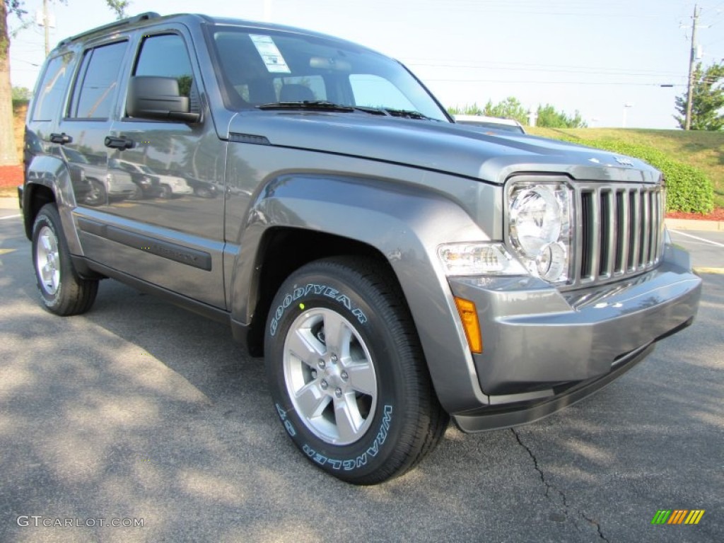 Mineral Gray Metallic 2012 Jeep Liberty Sport Exterior Photo #54628893