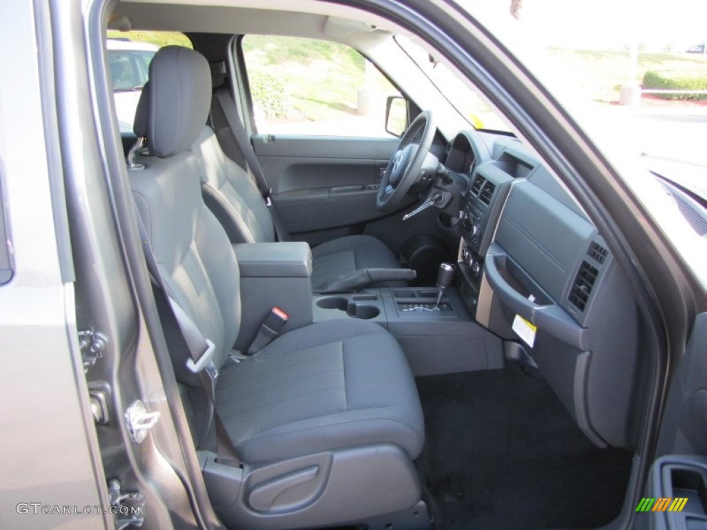 Dark Slate Gray Interior 2012 Jeep Liberty Sport Photo #54628911