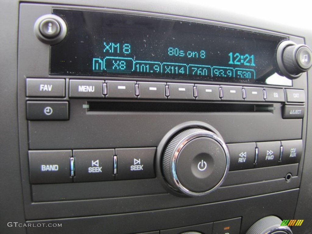 2011 GMC Sierra 2500HD SLE Extended Cab 4x4 Audio System Photo #54631311