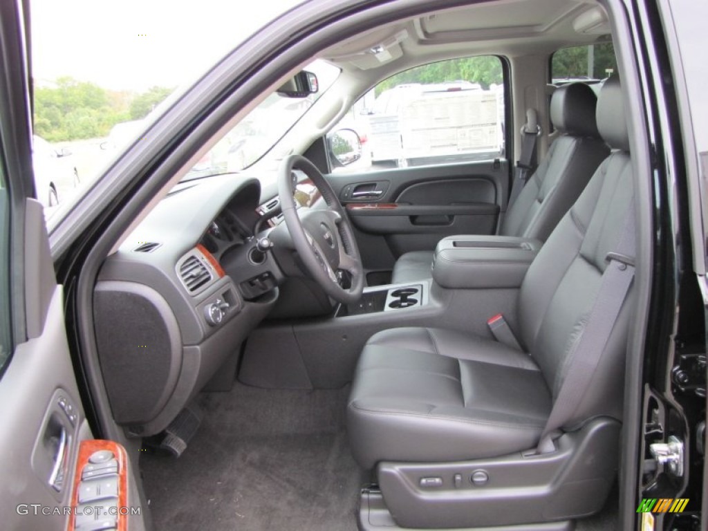 Ebony Interior 2012 GMC Yukon XL SLT Photo #54631416