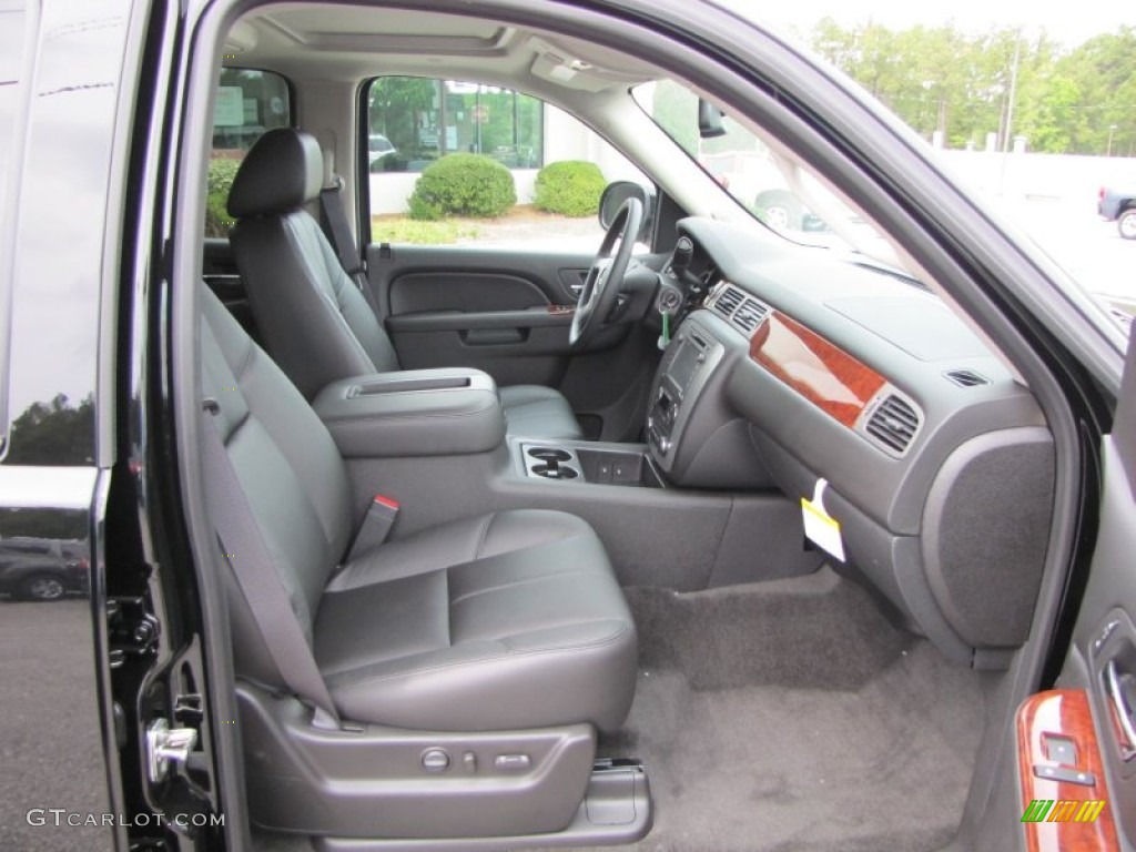 Ebony Interior 2012 GMC Yukon XL SLT Photo #54631473