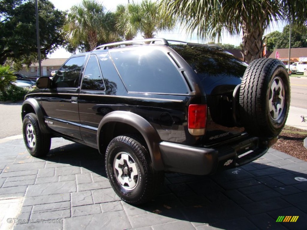 Onyx Black 2000 Chevrolet Blazer LS 4x4 Exterior Photo #54631542