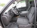 Ebony 2012 GMC Sierra 1500 SLE Crew Cab Interior Color