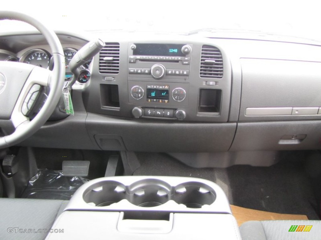 2012 Sierra 1500 SLE Crew Cab - Onyx Black / Ebony photo #14