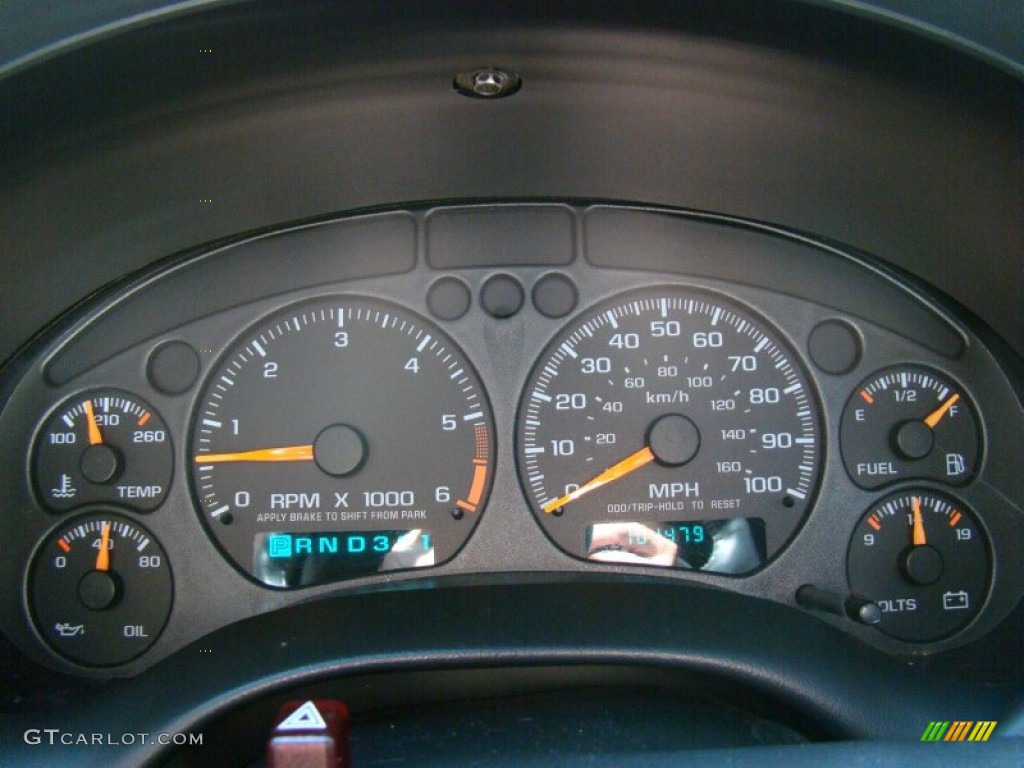 2000 Chevrolet Blazer LS 4x4 Gauges Photo #54631725