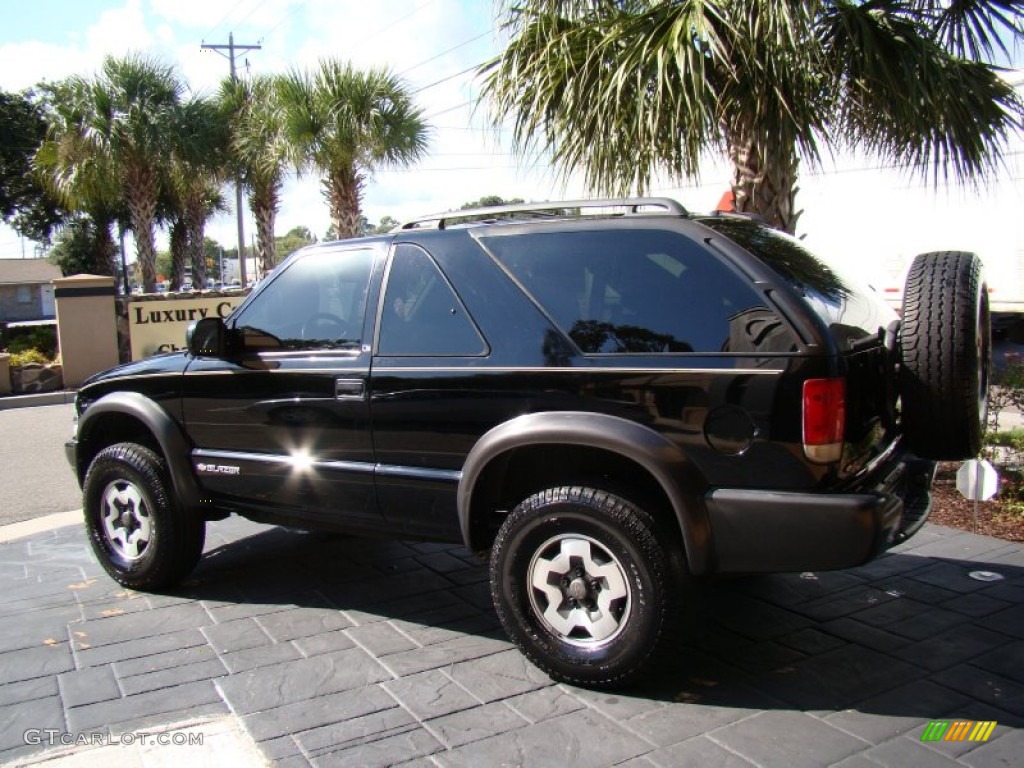 Onyx Black 2000 Chevrolet Blazer LS 4x4 Exterior Photo #54631773