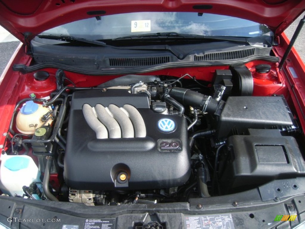2002 Volkswagen Golf GLS Sedan 2.0 Liter SOHC 8-Valve 4 Cylinder Engine Photo #54632259