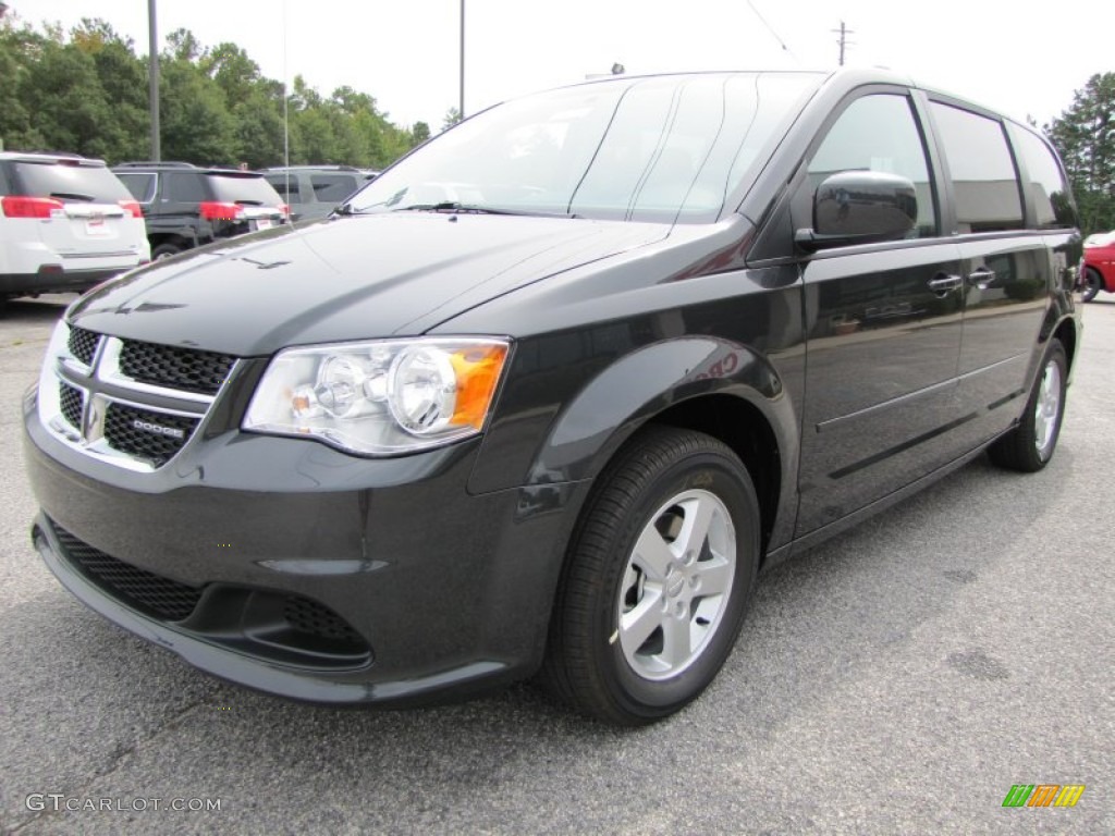 Dark Charcoal Pearl 2012 Dodge Grand Caravan SXT Exterior Photo #54632283