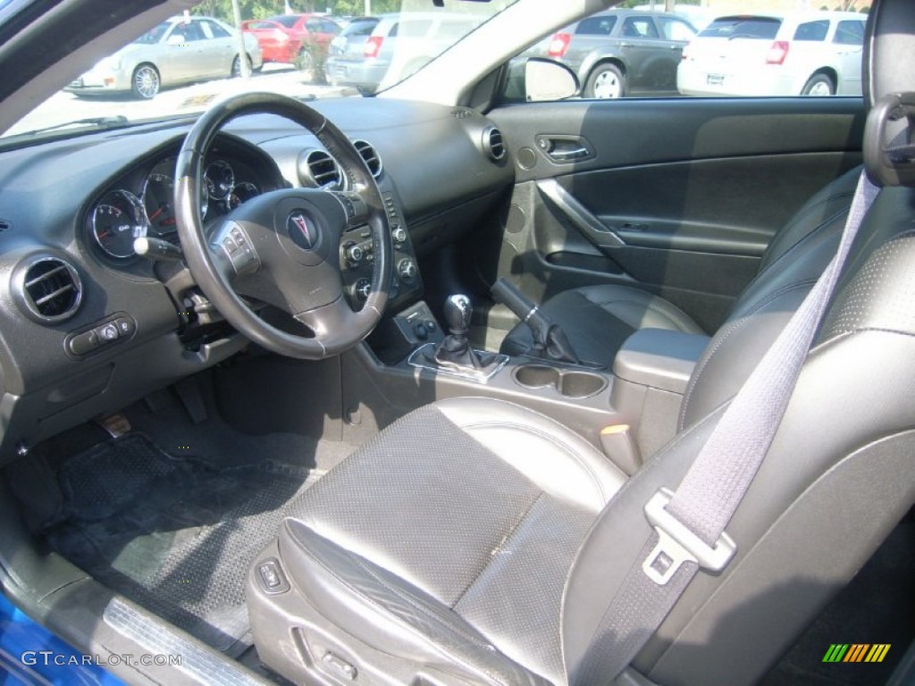 Ebony Interior 2007 Pontiac G6 Gt Coupe Photo 54632571