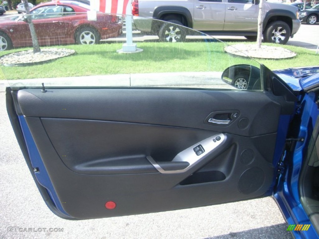 2007 Pontiac G6 GT Coupe Ebony Door Panel Photo #54632637