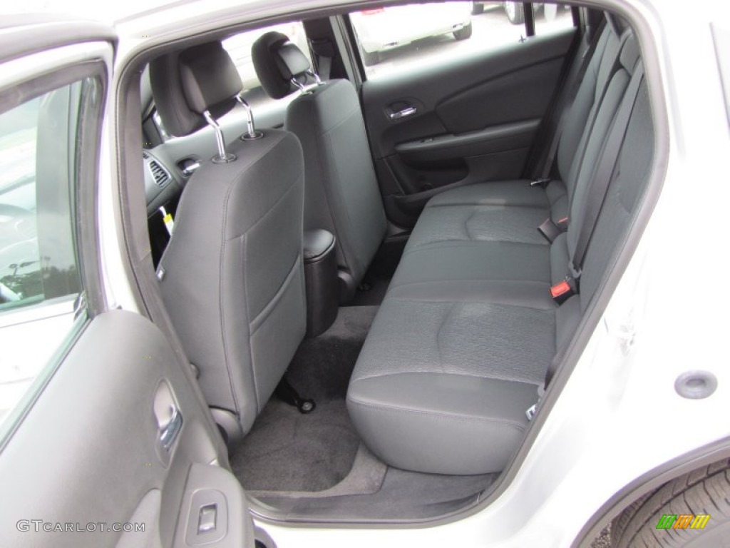 Black Interior 2012 Chrysler 200 Touring Sedan Photo #54632892