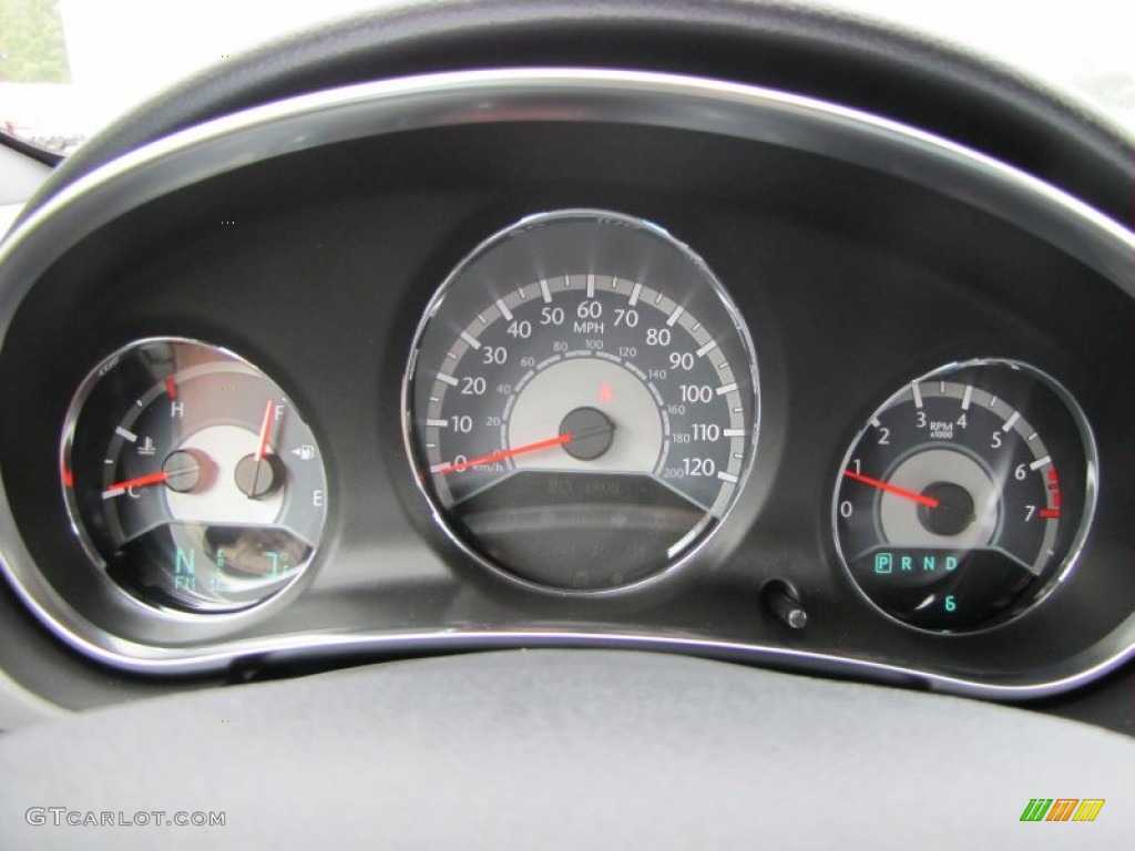 2012 Chrysler 200 Touring Sedan Gauges Photo #54632937