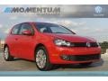 Tornado Red - Golf 2 Door TDI Photo No. 1