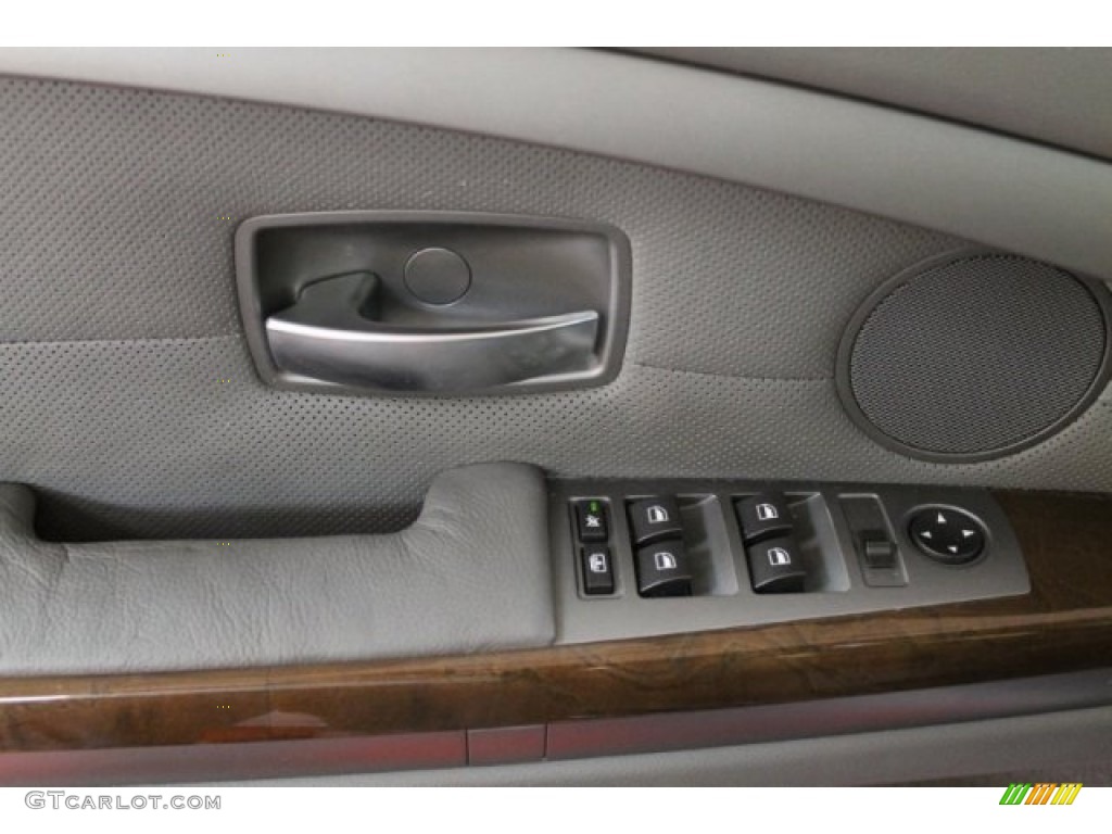 2003 7 Series 745Li Sedan - Titanium Silver Metallic / Basalt Grey/Flannel Grey photo #11