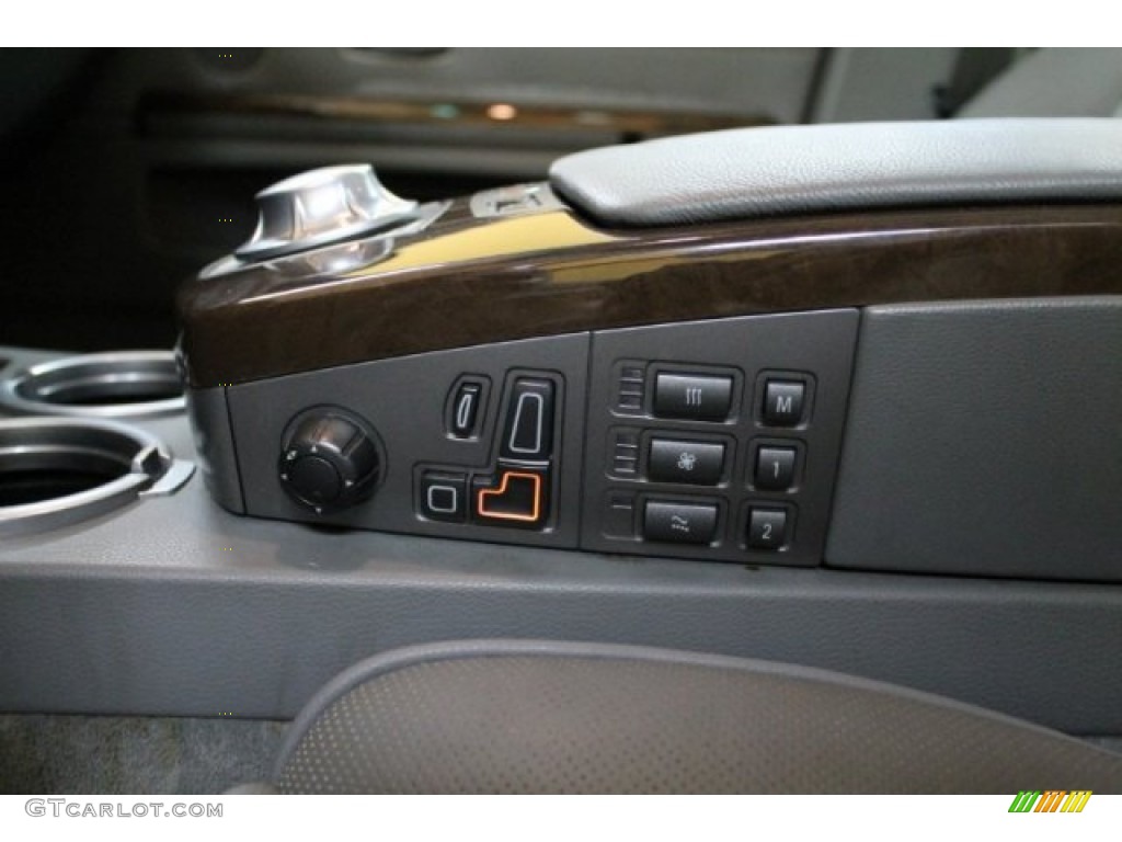 2003 7 Series 745Li Sedan - Titanium Silver Metallic / Basalt Grey/Flannel Grey photo #12
